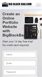 Mobile Screenshot of bigblackbag.com